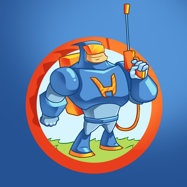 HERO CHARACTER Mascot