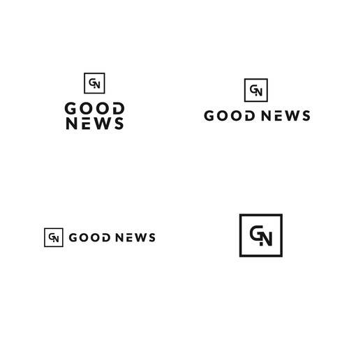 Good News: A trendy, minimalist clothing brand in need of a logo Design by EIGHTGO