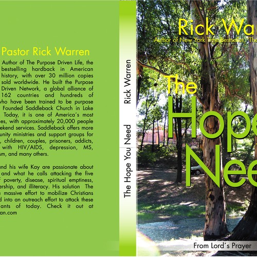 Design Design Rick Warren's New Book Cover por VasconesForces