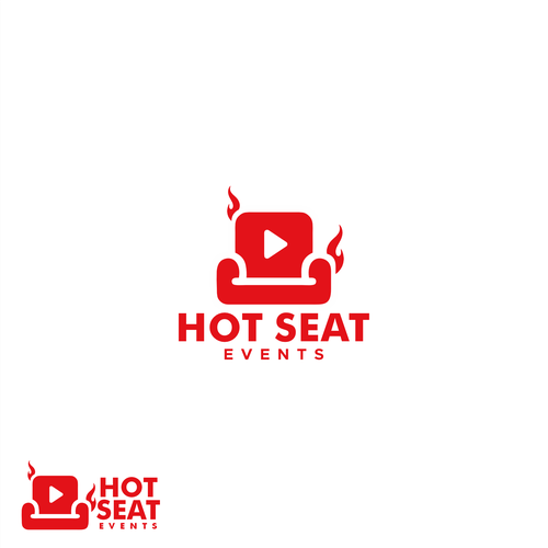 Design Impactful Logo For 'Hot Seat Events' – Learn from Industry Experts Through Livestreams & Events. di loooogii