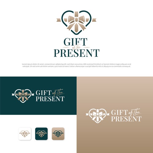 Design a logo for a gift box company with heart Design by Danielle Curtis