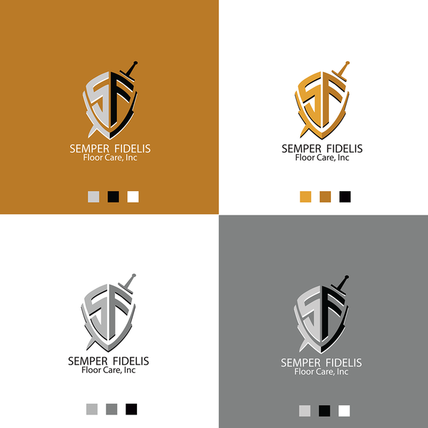 A logo for a cleaning company