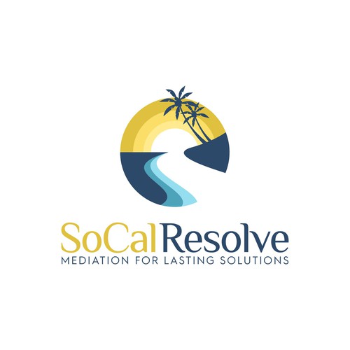 "We need a logo for a new company focused on resolving non-legal disputes" winning Web page design