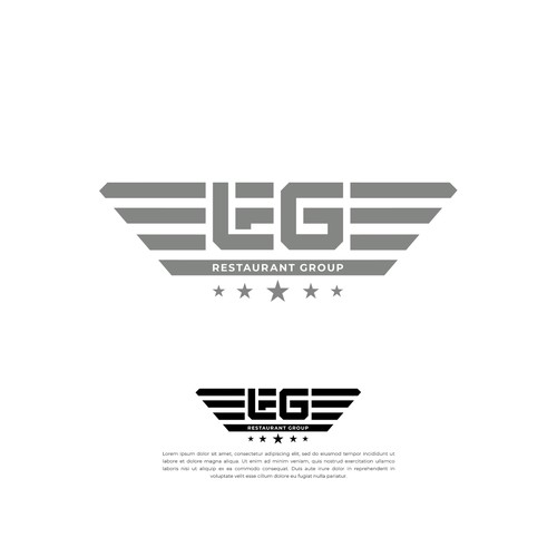 Cool, edgy logo for a youthful, rapidly expanding franchise restaurant group Design by Bali Studio √