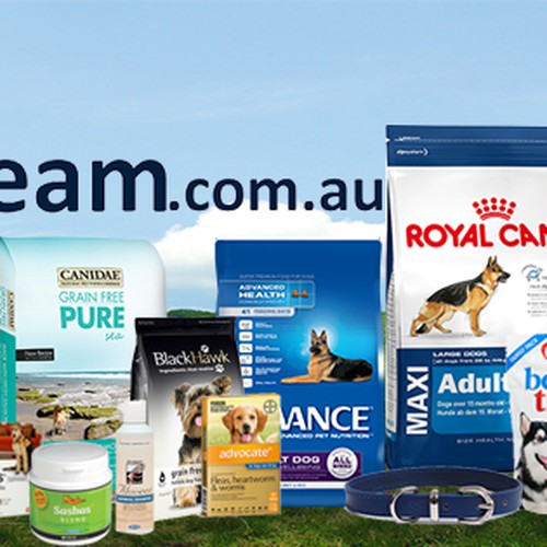 EASY facebook cover photo for an ONLINE PET STORE. Design by Grafikkstudio