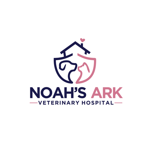 Diseño de Veterinary Hospital Logo - NOHARK de .m.i.a.