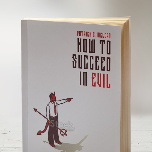 How to Succeed in Evil Book Cover Design by betiobca