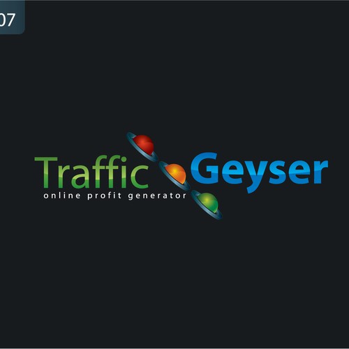 Design di T-R-A-F-F-I-C   g-e-y-s-e-r  Logo di sammynerva