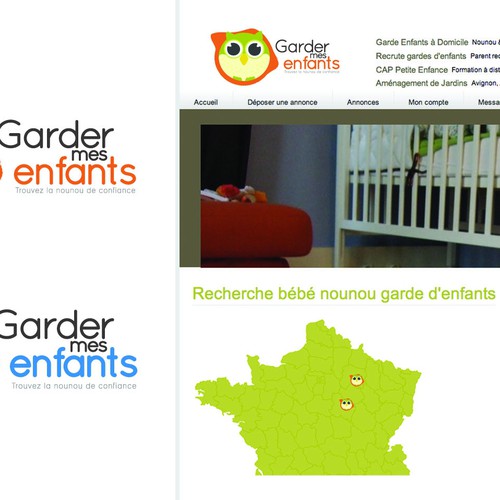 A New Logo To Impulse A New Dynamic For Garder Mes Enfants Logo Design Contest 99designs