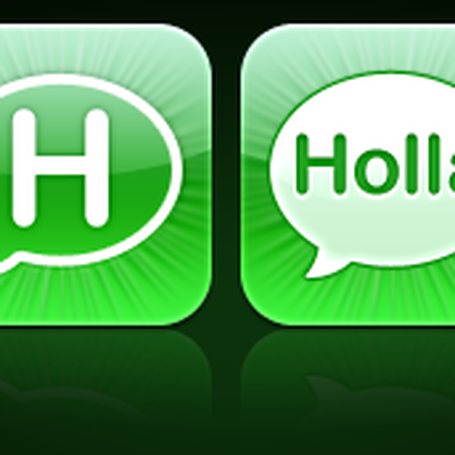 Create the next icon or button design for Holla デザイン by Daniel W