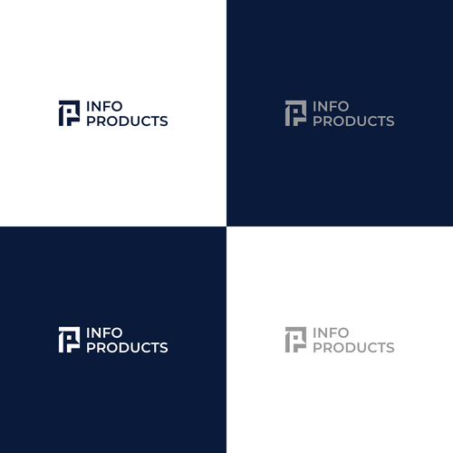 InfoProducts.com - Logo & Branding Design by Glemm