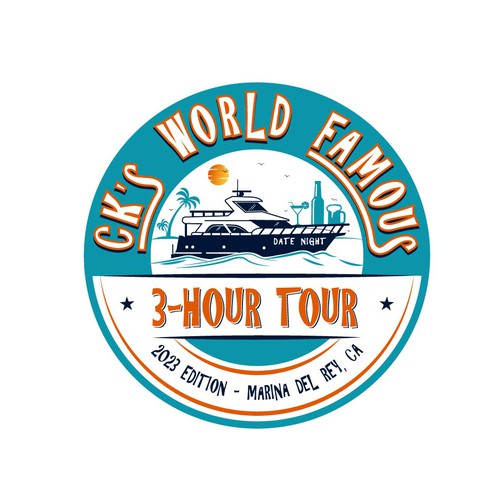 Travel Logo for Boat Tour Design by Warmanni