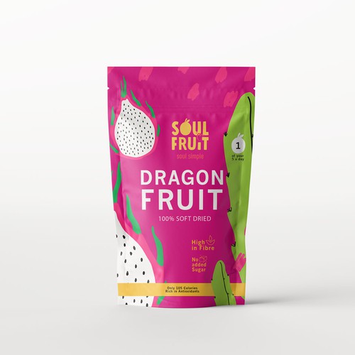 eye-catching packaging design for new health food product Design by AnaHola