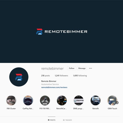 Design logo for a BMW car programming company. Design by Gacorrr