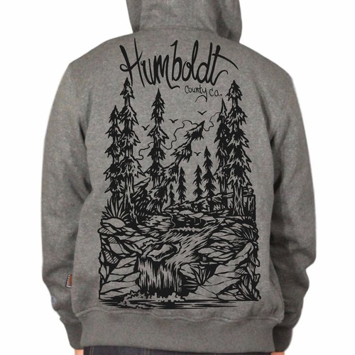 Humboldt Clothing Company needs original pen and ink style hoodie design Design by BRTHR-ED