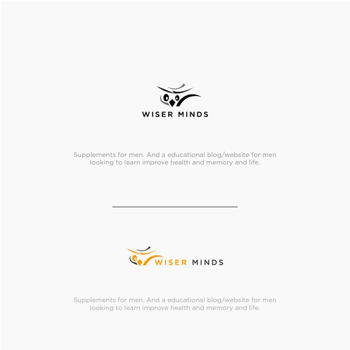 Wise Old Owl Logo Modern Clean Lines With Company Name Logo Design Contest 99designs