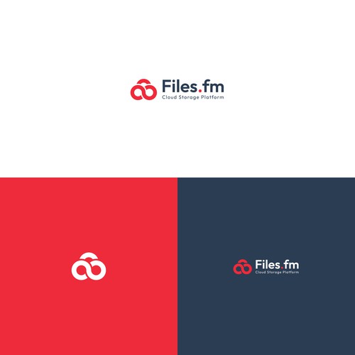 Files.fm logo and brand refresh for cloud storage platform Design by Xandy in Design