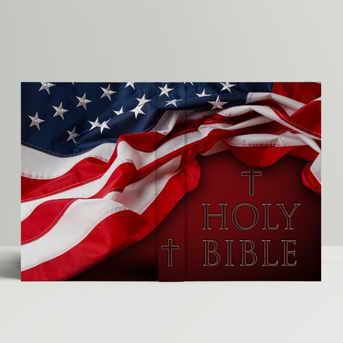 American Flag Bible Cover | Book cover contest