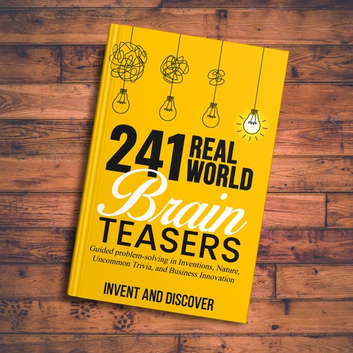 Book Cover - Creativity, Innovation, Inventions, Lateral thinking Design by Zahari Studio