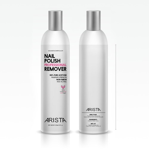 Arista Nail Polish Remover Design by PINT0
