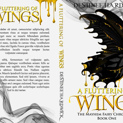 Fantasy Book Cover: Gothic Fairies Design by Wonderburg