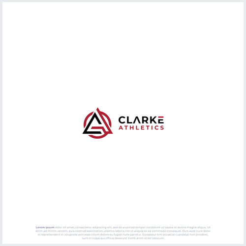 Design Clarke Athletics 2022 por Arum.