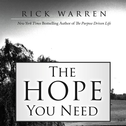 Design Rick Warren's New Book Cover Diseño de benfinch