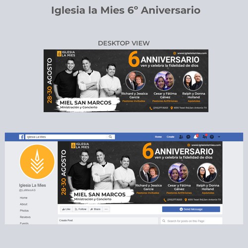 Facebook cover contest entry by Mindshop Media