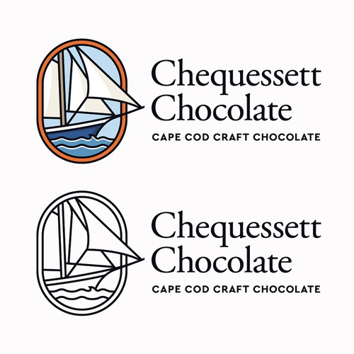 Design a sophisticated logo for a luxury craft chocolate company Ontwerp door yuhok