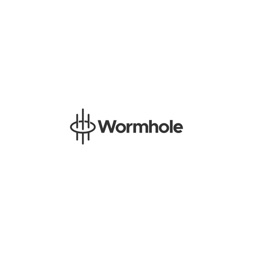 Wormhole Protocol Logo Design-ontwerp door [_MAZAYA_]