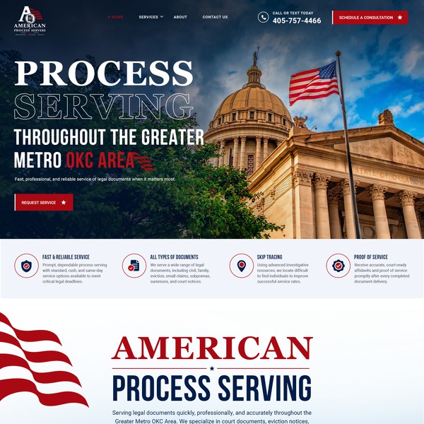 Attorney & Law website