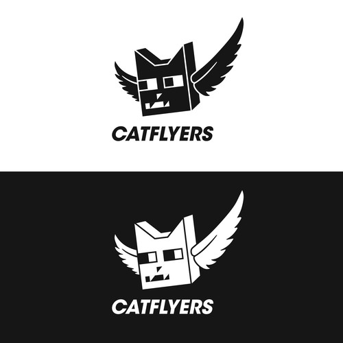 Design di Blend images to create flying cat sneaker logo: CATFLYERS di Mazsan