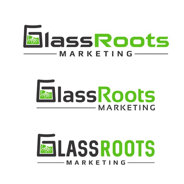 Design by simbaoriginals titled "Glass Roots Marketing"