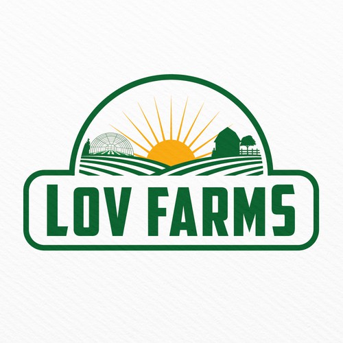 Modern/Abstract logo for small upstate NY vegetable farm. Design by i - Graphics