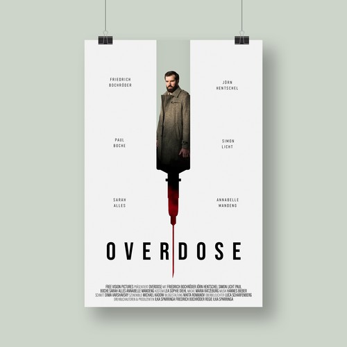 Movie Poster for German debut feature Design by César Pardo