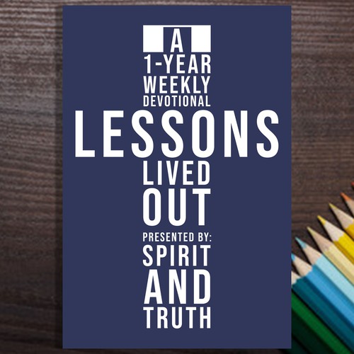 We need a captivating cover for our 1-year Devotional! Design by Zahari Studio