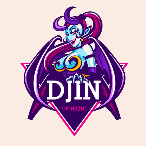 DJIN OF NIGHT (GIN) Design by kil_pixel