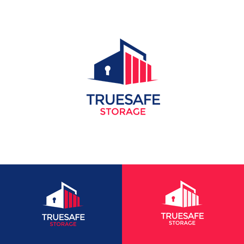 Design a strong logo for a safe and secure storage facility. Design by Zaikh Fayçal