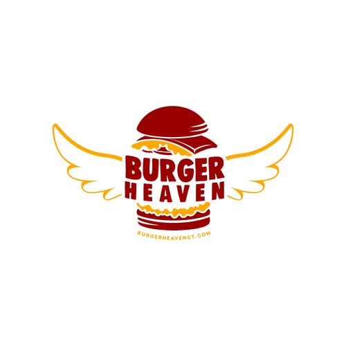 Burger Heaven high quality food logo for main building signage Réalisé par Julia   Fernandes