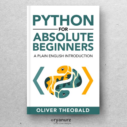 Design Design e-book cover for Python por ryanurz