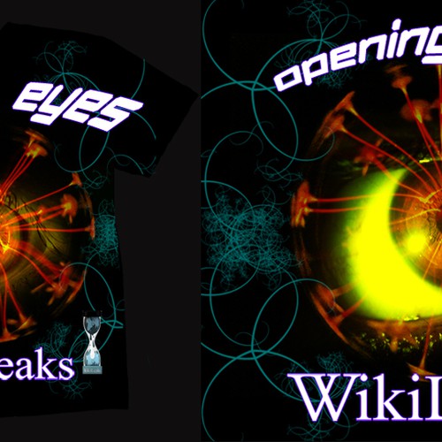 New t-shirt design(s) wanted for WikiLeaks デザイン by Graphical
