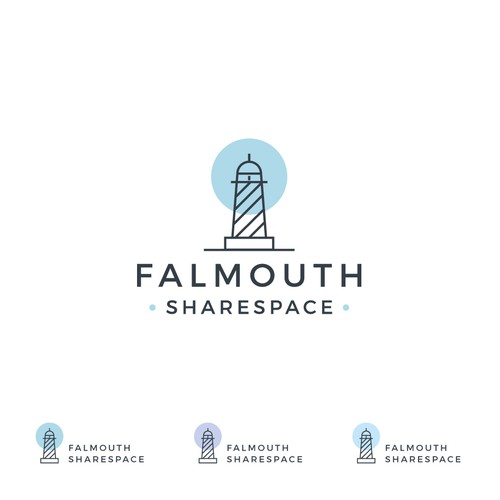 Logo design for coworking space in Cape Cod Design by Lah-dee-dah