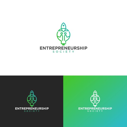 Striking Logo for Entrepreneurship Society Design by MisterR