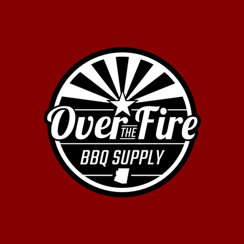 Industrial logo for Arizona based barbecue supply store Ontwerp door dypmind