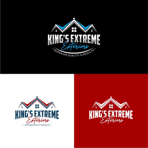 Exterior Construction Company Logo Design by nurmaelani