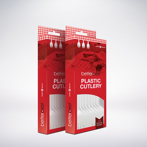 plastic cutlery packaging design Product packaging contest