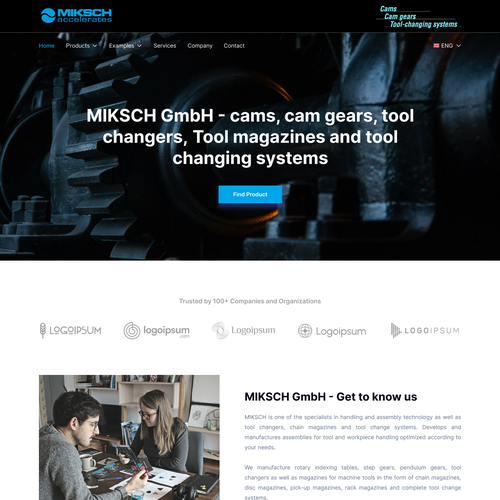 We need a modern design for our website Design by Mhd Ilham U