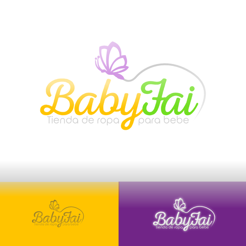 Babyfai tienda de ropa para bebe Logo social media pack