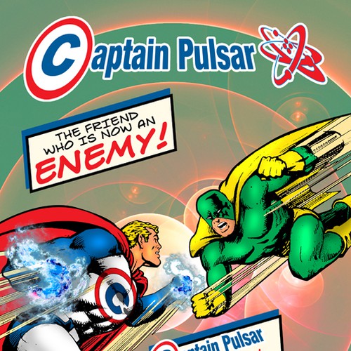 Captain Pulsar First Edition Comic Concept Design by Jason Moser