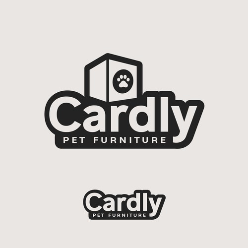 Cardly - Cardboard Furniture For Pet With Modern Architectural Aesthetic Concepts- Need Brand Logo Réalisé par desi9nart